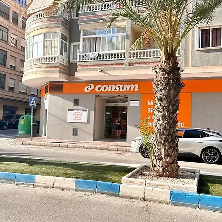 Playa Del Cura, 2 Min Zum Strand, Zentral, Kostenlos Parken Torrevieja Exterior photo